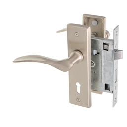 M5C11 - 2 Lever Lockset 6" Irn Sat Nickl -M5C11_A_L_T